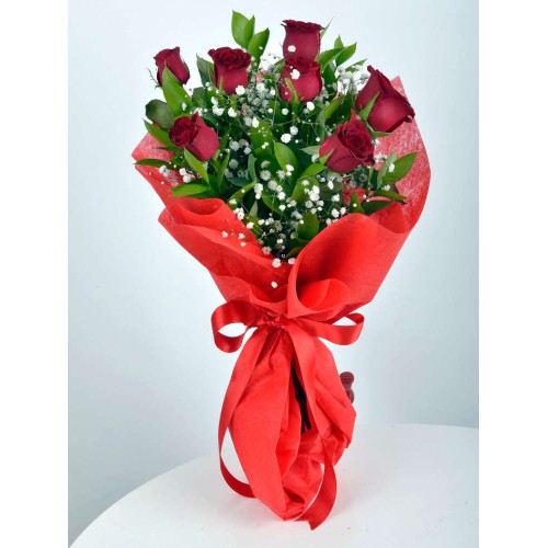 7 Red Roses Bouquet